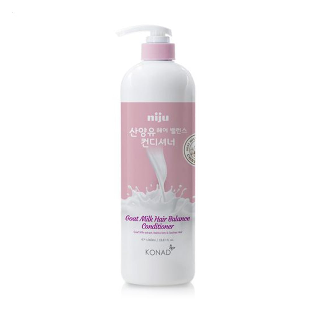 Балансувальний кондиціонер для волосся Konad Niju Goat Milk Hair Balance Conditioner, 1 л